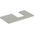  plan pr vasque Geberit ONE, d� 