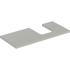  plan pr vasque Geberit ONE, d� 