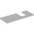  plan pr vasque Geberit ONE, d� 