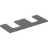  plan pr vasque Geberit ONE, d� 