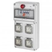  COFFRET ALIM PROV. 4x2P+T 16A+ 