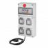  COFFRET 4PC 230V 16A+DD30MA+AU 