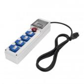  Q-DIN 5 4X230V 16A+PLUG+EM - F 