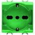  PRISE 2M 2P+T 16A BIV. STD I/D 