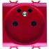  PRISE 2M 2 P+T 16A SERR.FR.BOR 