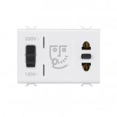  PRISE RASOIR EURO-USA 3M BL AB 