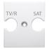  SUPPORT POUR PRISES TV-R-SAT C 