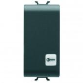  BOUTON-POU. 1M 1P NO 16A 'CLE' 