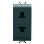  PRISE 1M 2 P+T 15A STD EURO-US 