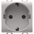 PRISE 2M 2 P+T 16A STD DL BEIG 
