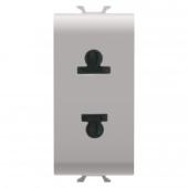  PRISE 1M 2 P+T 15A STD EURO-US 