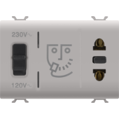  PRISE RASOIR EURO-USA 3M BEIGE 