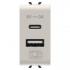  CHARGEUR DOUBLE USB A+C 5V 3A 
