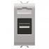  USB SOCKET-OUTLET - 1 MODULE - 