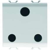  PRISE 2M 2 P+T 15A STD ANGLAIS 