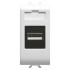  USB SOCKET-OUTLET - 1 MODULE - 