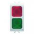  VOYANT SIGN. DOUBLE ROUGE/VERT 