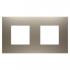  PLAQUE APPAREILLAGE EGO 2+2P H 