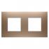  PLAQUE APPAREILLAGE EGO 2+2P H 