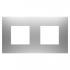  PLAQUE APPAREILLAGE EGO 2+2P H 