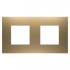  PLAQUE APPAREILLAGE EGO 2+2P H 