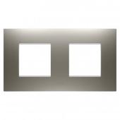  PLAQUE APPAREILLAGE EGO 2+2P H 