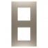  PLAQUE APPAREILLAGE EGO 2+2P V 