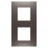  PLAQUE APPAREILLAGE EGO 2+2P V 