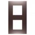 PLAQUE APPAREILLAGE EGO 2+2P V 