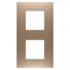  PLAQUE APPAREILLAGE EGO 2+2P V 