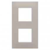  PLAQUE APPAREILLAGE EGO 2+2P V 