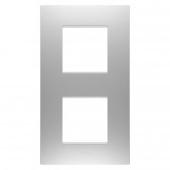  PLAQUE APPAREILLAGE EGO 2+2P V 