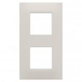  PLAQUE APPAREILLAGE EGO 2+2P V 