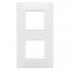  PLAQUE APPAREILLAGE EGO 2+2P V 
