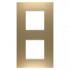  PLAQUE APPAREILLAGE EGO 2+2P V 