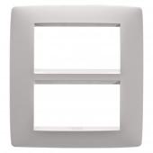 PLAQUE APPAREILLAGE ONE 4+4P N 