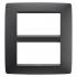  PLAQUE APPAREILLAGE ONE 4+4P N 