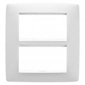  PLAQUE APPAREILLAGE ONE 4+4P B 