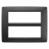  PLAQUE APPAREILLAGE ONE 6+6P N 