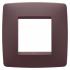  PLAQUE APPAREILLAGE ONE 2P ROU 