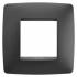  PLACCA ONE INT.2P NERO SATINAT 