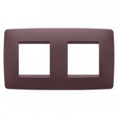  PLAQUE APPAREILLAGE ONE 2+2P H 