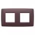  PLAQUE APPAREILLAGE ONE 2+2P H 