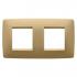  PLAQUE APPAREILLAGE ONE 2+2P H 