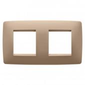  PLAQUE APPAREILLAGE ONE 2+2P H 