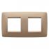  PLAQUE APPAREILLAGE ONE 2+2P H 
