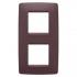  PLAQUE APPAREILLAGE ONE 2+2P V 