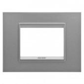 PLAQUE APPAREILLAGE LUX 3P MET 