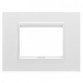  PLAQUE APPAREILLAGE LUX 3P BL 