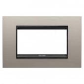  PLACCA LUX 4P METAL. ALLUM. SP 